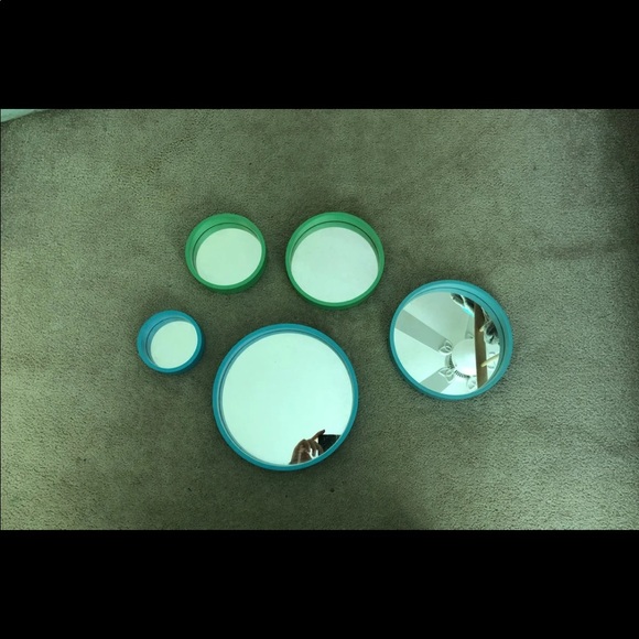 Pottery Barn Bubble Dot Mirrors - Picture 5 of 5